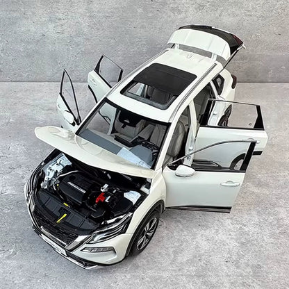 Domestic Original Car Model 1:18 2021 Qijun X-TRAIL Alloy Simulation Car Model