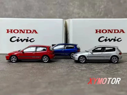 LCD 1/64 for Honda Civic Sir II (EG6) Alloy Diecast Model Car Toys Collection