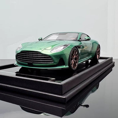 MOTOHEILX 1/18 DB12 Coupe Resin Simulation Car Model Collection Sealed Model, Cannot Open the Door
