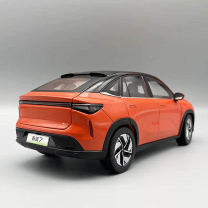 Original Factory Model Ruilan 7 New Energy Electric Vehicle SUV Off-Road Alloy Simulation 1:18 Car Model Collection