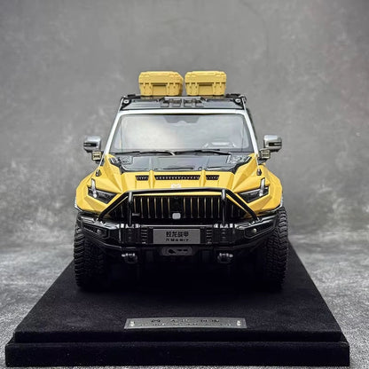 Dongfeng Original Factory 1:18 Mengshi 917 Jiaolong Vehicle Alloy Off-Road Vehicle Model