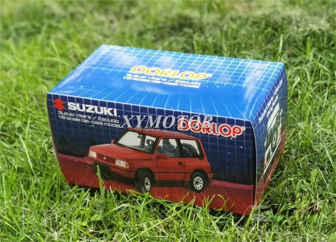DORLOP 1:18 for Suzuki Vitara Escudo Diecast Car Model SUV Toys Gifts White/Gray/Red Collection Display Ornaments