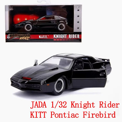 JADA Diecast Alloy 1/32 Knight Rider KITT/KARR 1982 Pontiac Firebird Sports Car Model Static Collection Holiday Gifts Toys
