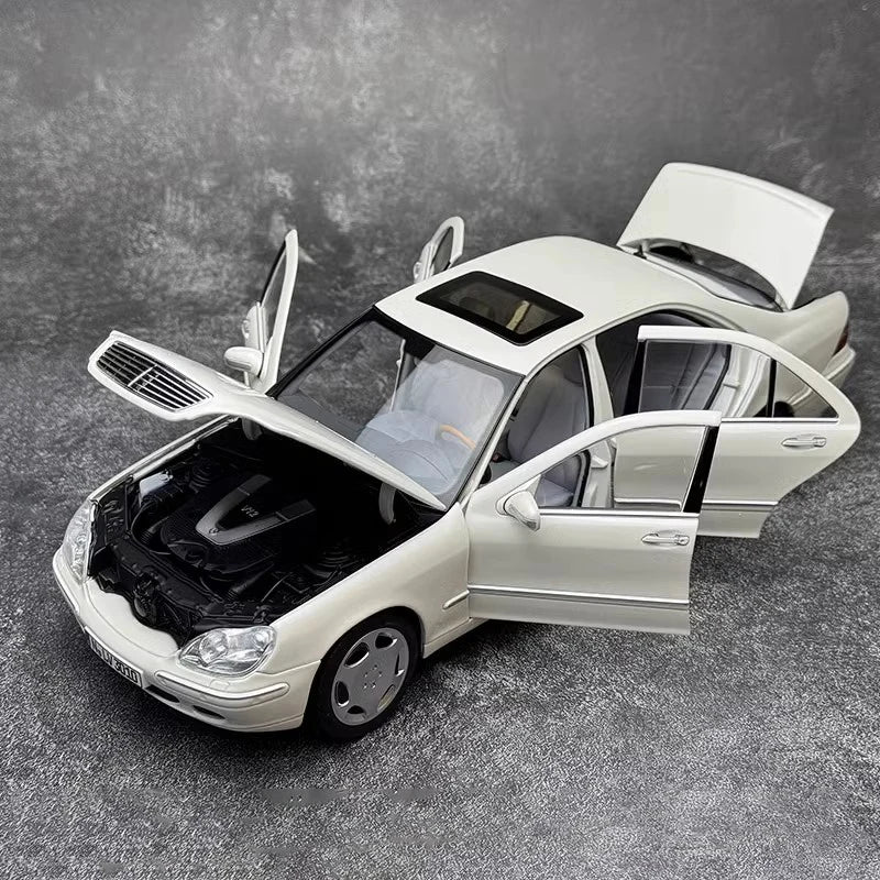 NOREV 1:18 for W220 S600 Butterfly Run Alloy Fully Open Car Model