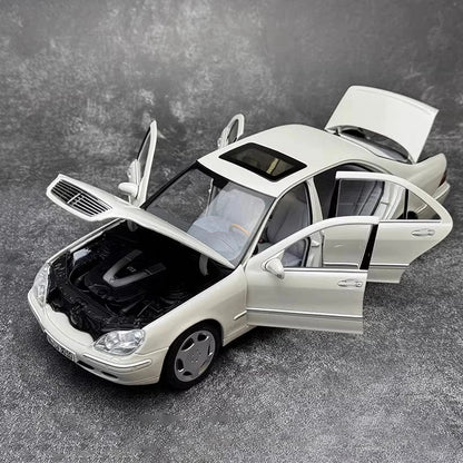 NOREV 1:18 for W220 S600 Butterfly Run Alloy Fully Open Car Model