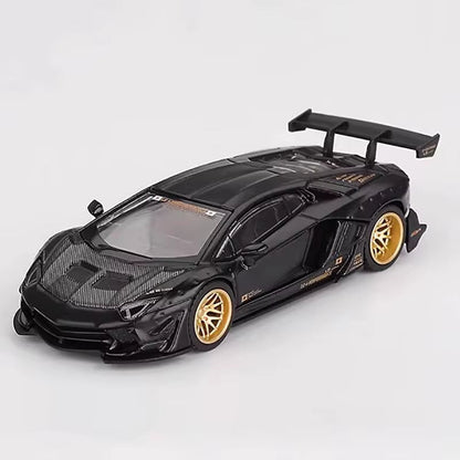 MINIGT 1:64 for Aventador Wide Body Modified Alloy Car Model # 1087