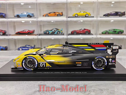 For Cadillac Topspeed 1/18 for Cadillac V-Series.R #01 2024 Le Mans Resin Diecast Model Car Gifts