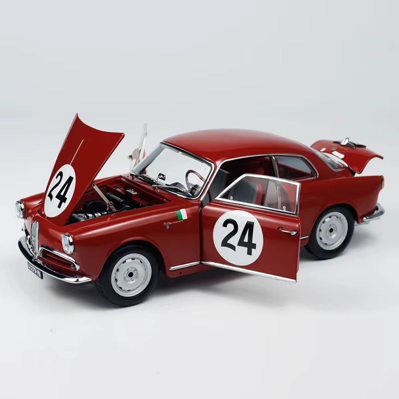 Kyosho 1:18 for GIUL SV 1956 TF # 24 Car Model Ornament