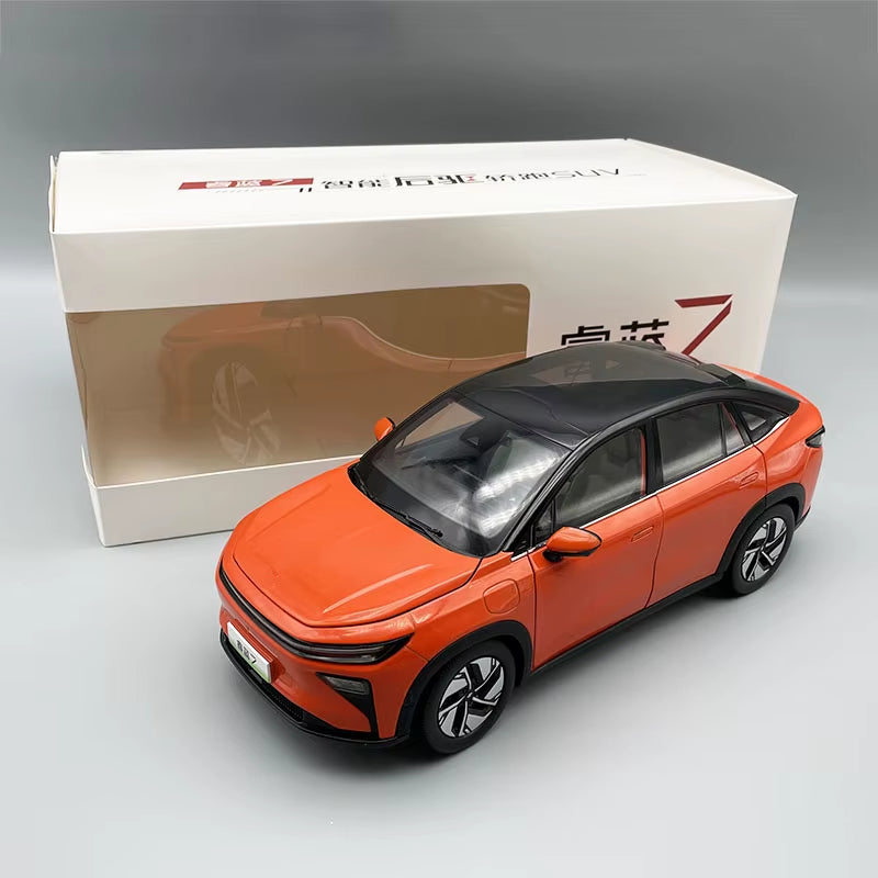 Original Factory Model Ruilan 7 New Energy Electric Vehicle SUV Off-Road Alloy Simulation 1:18 Car Model Collection