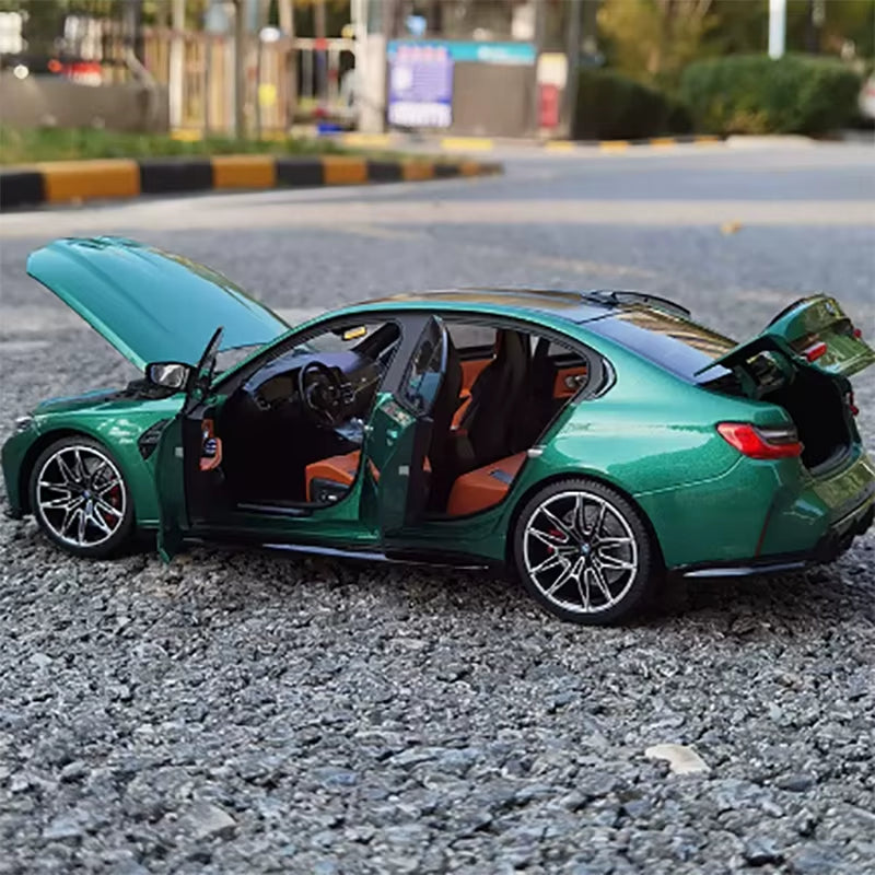 MINICHAMPS Original Factory 1:18 for M3 Safety Car Alloy Car Model Thunder Edition 2021