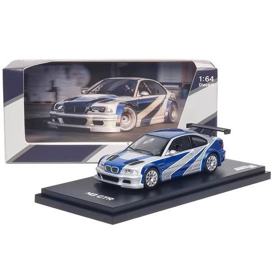 AR Box 1:64 for M3 GTR (Need for Speed: Assembly Edition) Car Model Alloy Car Model