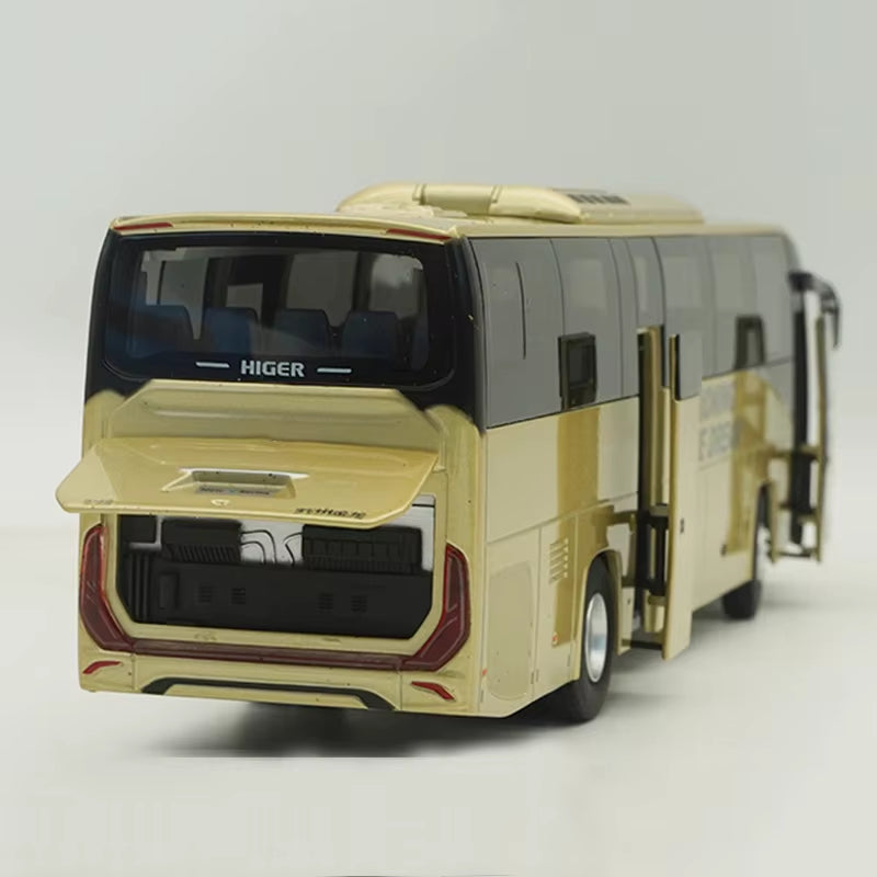 1: 42 Original for Suzhou Jinlong Haige Bus V12 Model Bus Bus Alloy Model Bus Lighting
