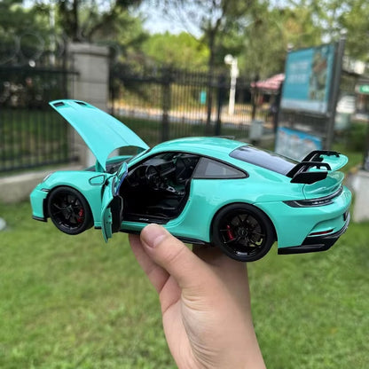 NOREV 1/18 992GT3 2021 Sports Car Simulation Alloy Car Model Car Model