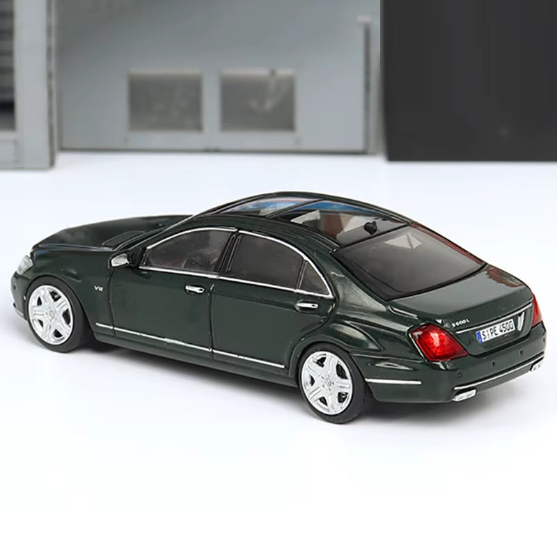 MOTORHELIX 1:64 MH for S-Class S600L W221 Simulation Alloy Car Model