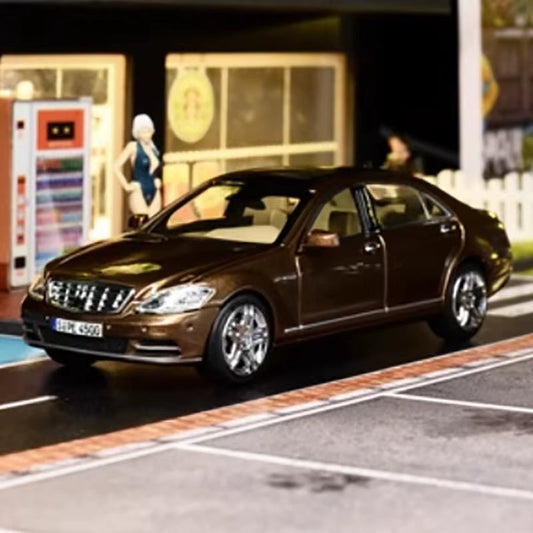 MOTORHELIX 1:64 MH for S-Class S600L W221 Simulation Alloy Car Model
