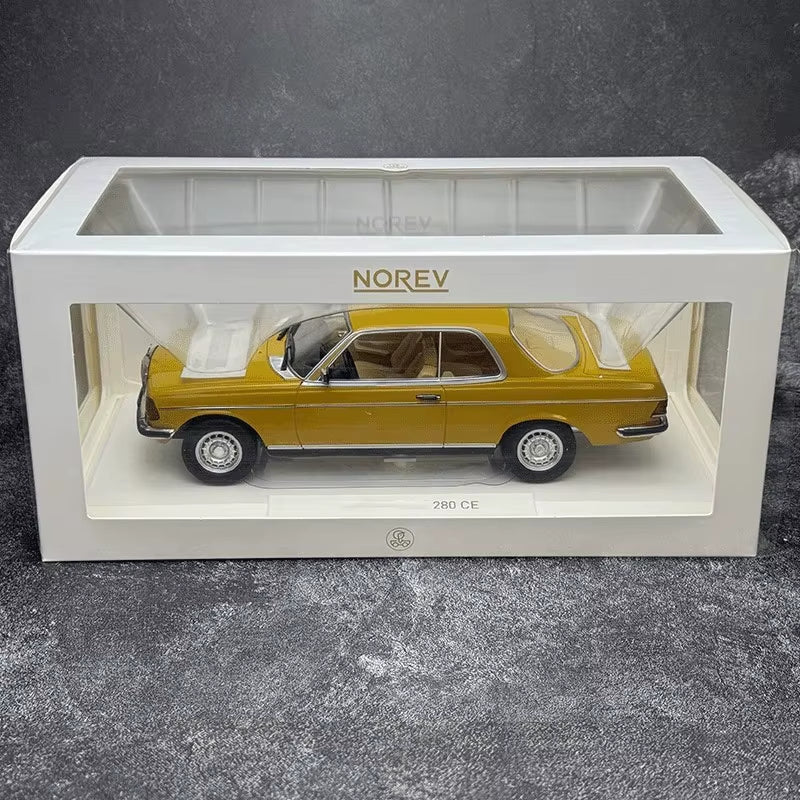 NOREV 1:18 for 280CE 1980 Alloy Car Model Placement