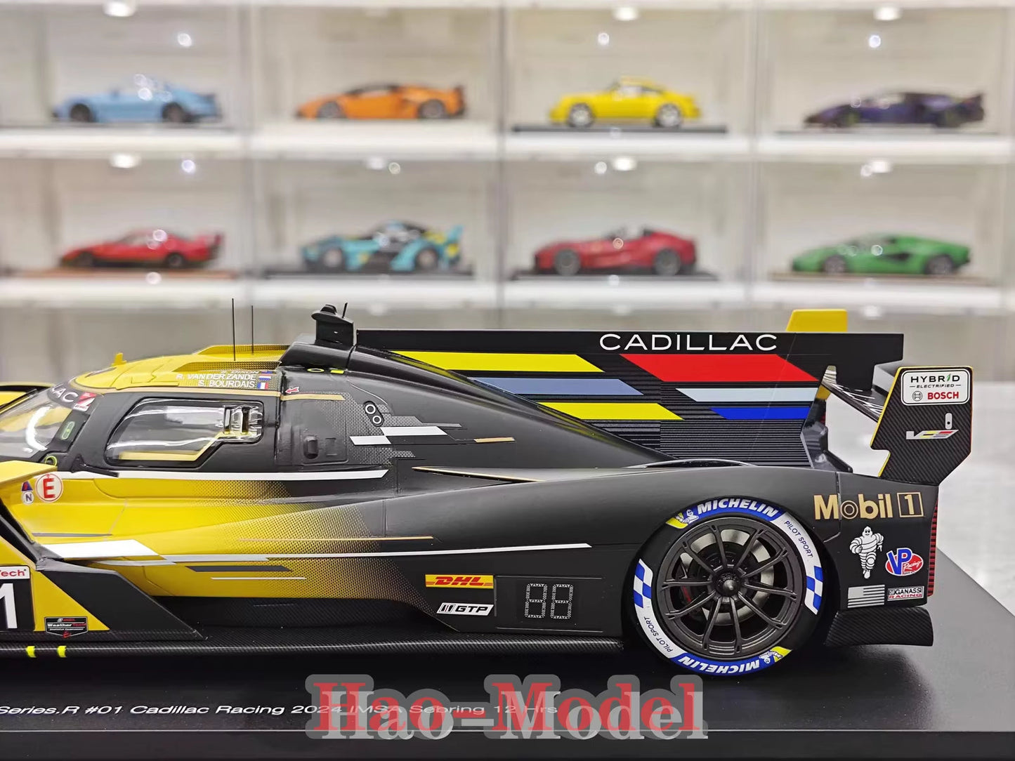 For Cadillac Topspeed 1/18 for Cadillac V-Series.R #01 2024 Le Mans Resin Diecast Model Car Gifts