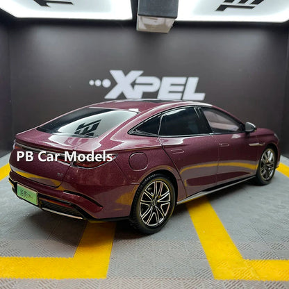 Domestic Original 1:18 Seal Dm-I Car Model EV Electric Vehicle New Energy Alloy Car Model