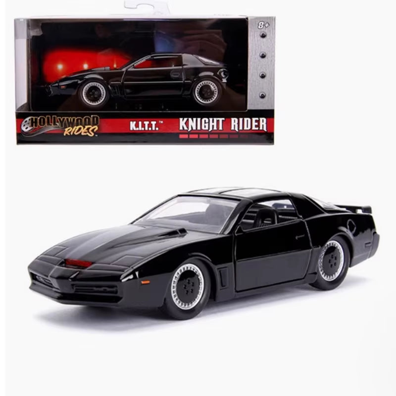 JADA Diecast Alloy 1/32 Knight Rider KITT/KARR 1982 Pontiac Firebird Sports Car Model Static Collection Holiday Gifts Toys