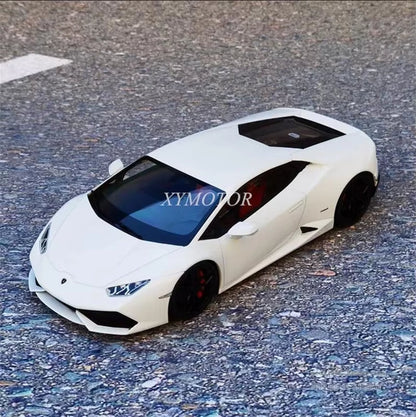 Kyosho 1:18 1:18 for Lamborghini LP610-4 Huracan Evo Diecast Model Car Green/Orange/White Toys Gigts Hobby Ornaments Collection