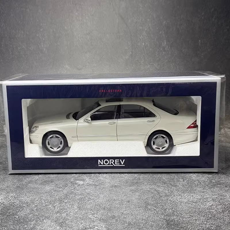 NOREV 1:18 for W220 S600 Butterfly Run Alloy Fully Open Car Model