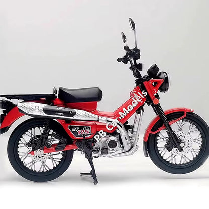 Qingdao Society 1/12 CT125 Juvenile Animal Motorcycle Simulation Alloy Motorcycle Model Decoration Birthday Gift