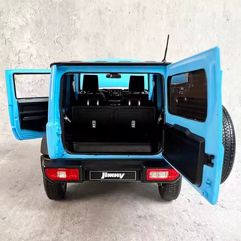 LCD Original Jimny Car Model 1:18 Jimny Alloy Off-Road Vehicle Simulation Car Model