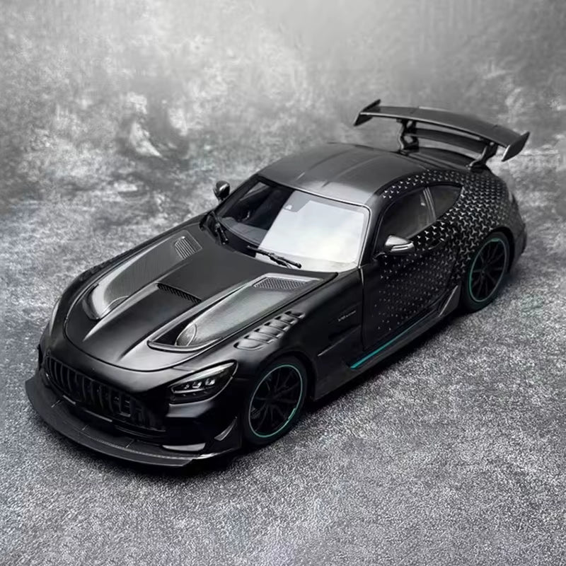 Minichamps 1:18 for GT BLACK SYSTEMS Starry Coating Alloy Car Model Simulation