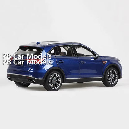 1: 18 Original Hongqi HS5 Off-Road SUV Alloy Simulation Car Model Collection Gift Ornaments