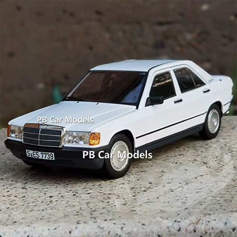 NOREV 1:18 1984 190E Alloy Full-Open Simulation Car Model+Small Gift