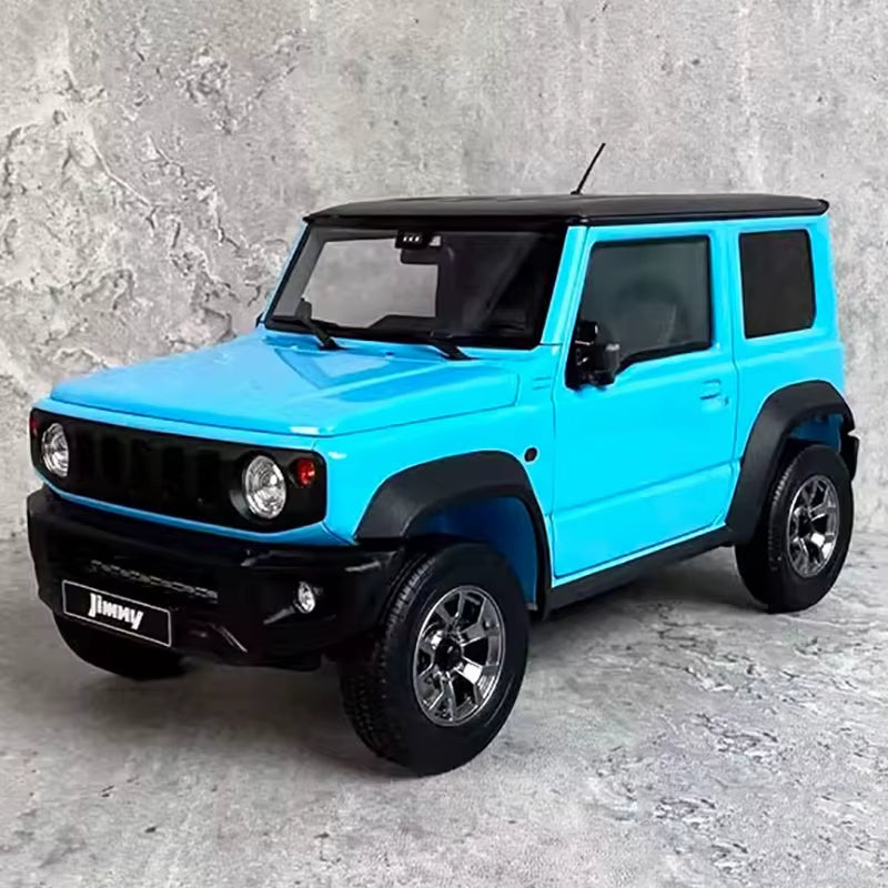 LCD Original Jimny Car Model 1:18 Jimny Alloy Off-Road Vehicle Simulation Car Model
