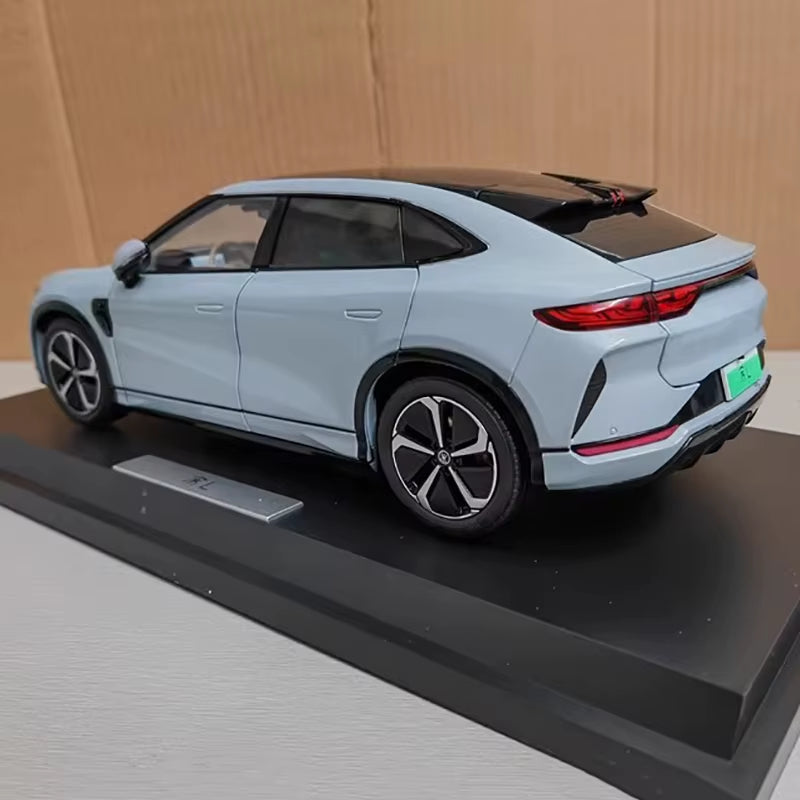 Original Song L Car Model Song 2024 New Energy 1:18 Alloy Simulation Car Model