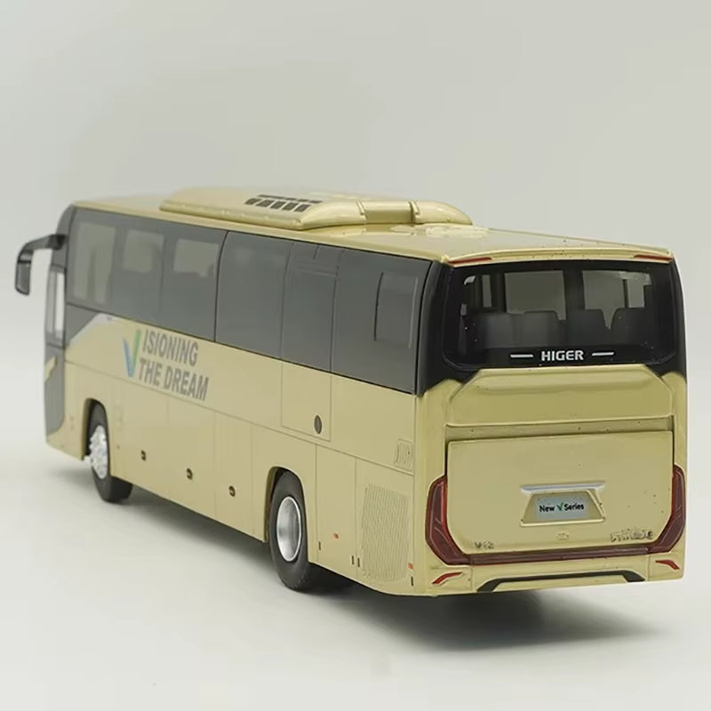 1: 42 Original for Suzhou Jinlong Haige Bus V12 Model Bus Bus Alloy Model Bus Lighting