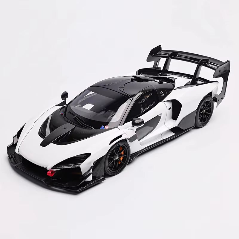 LCD 1:18 for Senna GTR Alloy Fully Open Model Ornament
