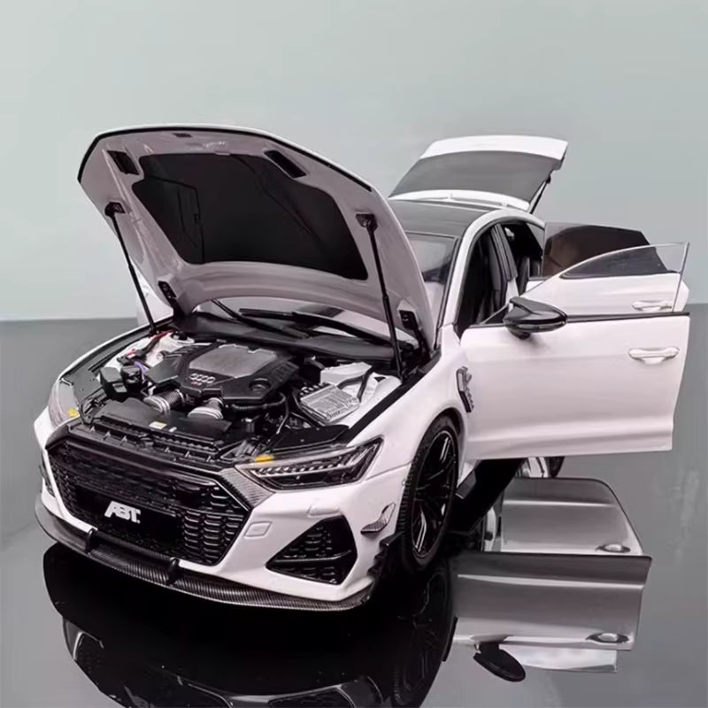 RS7 ABT Modified Kengfai 1:18 Alloy Fully Open Car Model