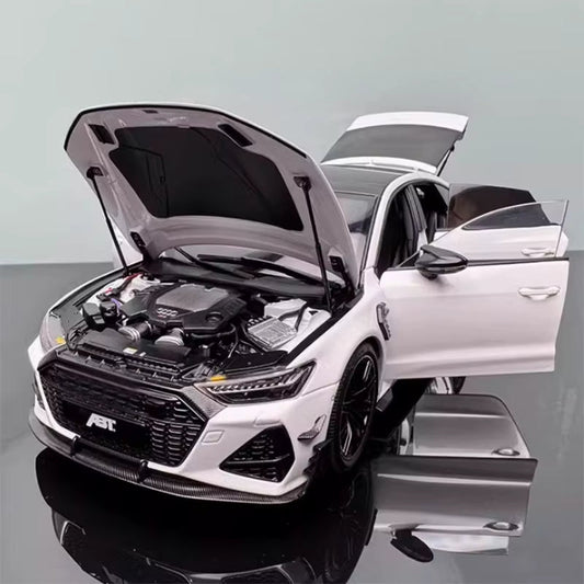 RS7 ABT Modified Kengfai 1:18 Alloy Fully Open Car Model