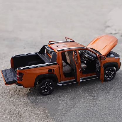 Original Forchangan Hunter Pickup Truck Model 1:18 2024 Extended Range Pickup Truck Alloy Simulation Car Model