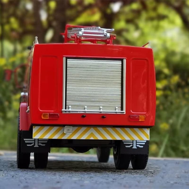 Century Dragon Jiefang CA141 Rescue Fire Truck 1:24 Alloy Simulation Car Model Liberation CA142 Fire Truck