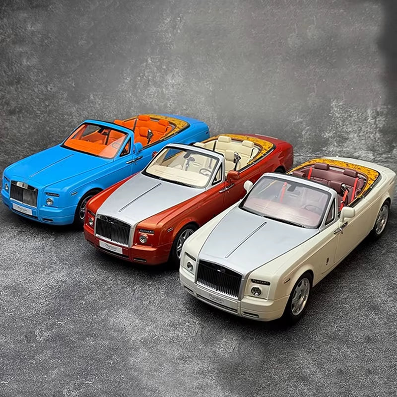KYOSHO 1: 18 for Phantom Double Door Retro Sports Car Simulation Alloy Car Model