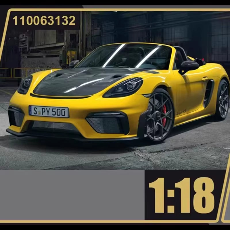 Minichamps for 2024 CAYMAN GT4 RS Simulation Alloy Metal Car Model Collection 1 18