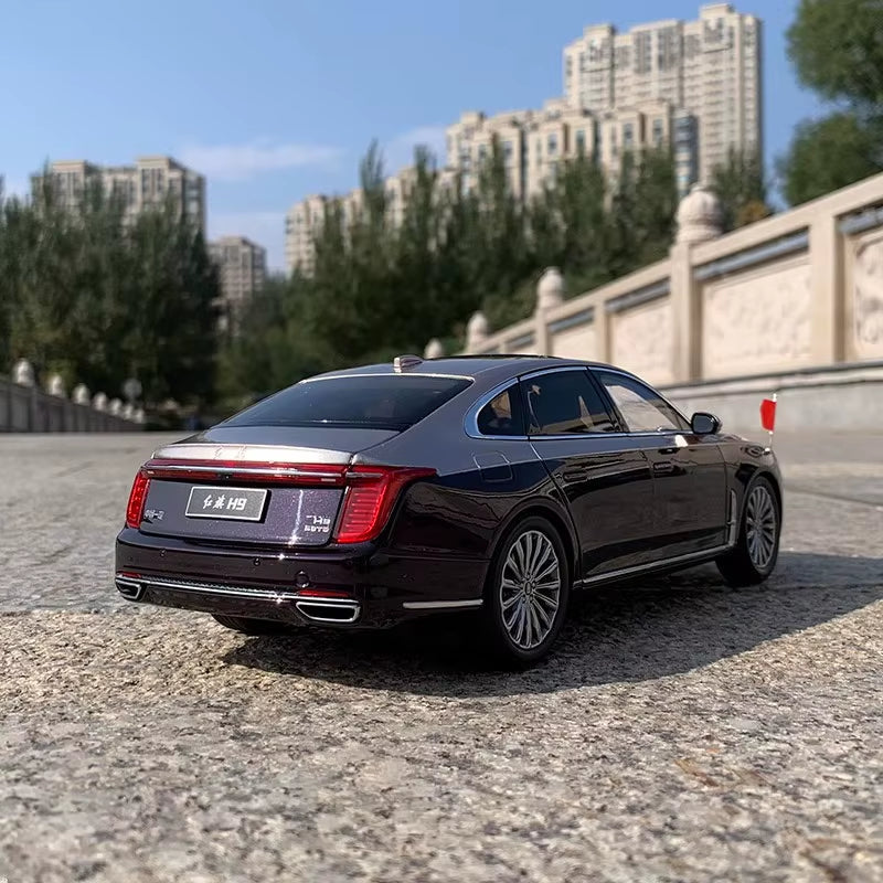 Hongqi H5 Car Model HS5 1:18 H9 Car Model Hongqi H9 Car Model
