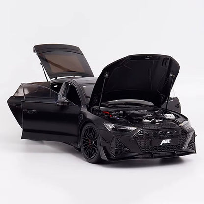 RS7 ABT Modified Kengfai 1:18 Alloy Fully Open Car Model