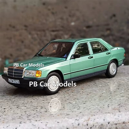 NOREV 1:18 1984 190E Alloy Full-Open Simulation Car Model+Small Gift