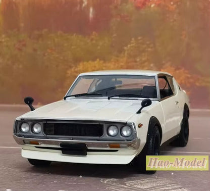 Kyosho 1:18 for Skyline 2000GT-R (KPGC110) Alloy Metal Diecast Car Model Ornaments Boys Birthday Gifts Hobby Display Collection