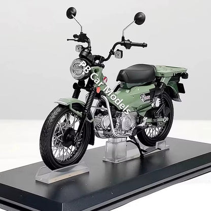 Qingdao Society 1/12 CT125 Juvenile Animal Motorcycle Simulation Alloy Motorcycle Model Decoration Birthday Gift