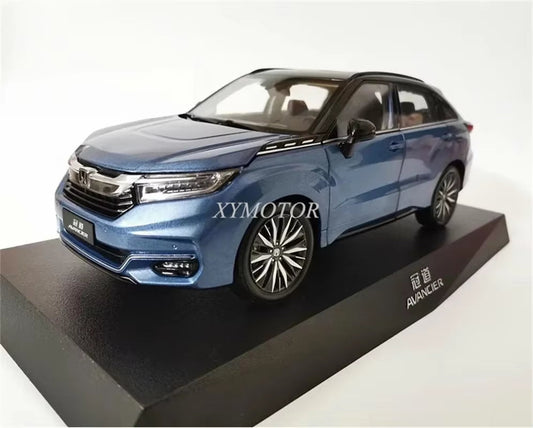 1/18 for Honda AVANCIER 2020 Diecast Metal Car Model Blue/White Toys Gifts Hobby Display Ornaments Collection