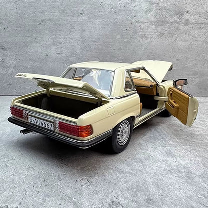Sun Star 1:18 for 350SL Vintage Car Alloy Full Door Car Model