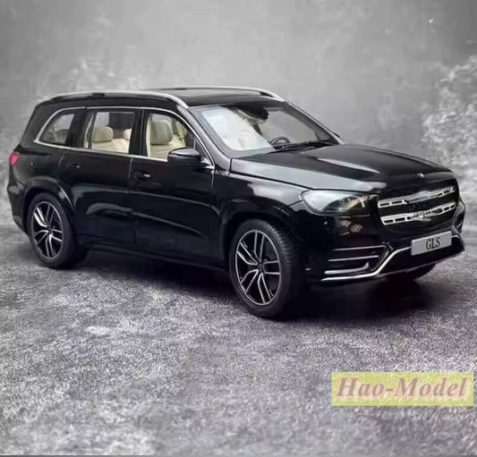 1/18 for Benz GLS AMG SUV X167 Alloy Metal Diecast Model Car Toys Boys Birthday Gifts Hobby Display Collection Ornaments Black