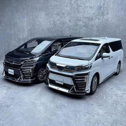 Kengfai 1:18 for Vellfire MPV Business Car Nanny Car Car Car Model Car Model Collection