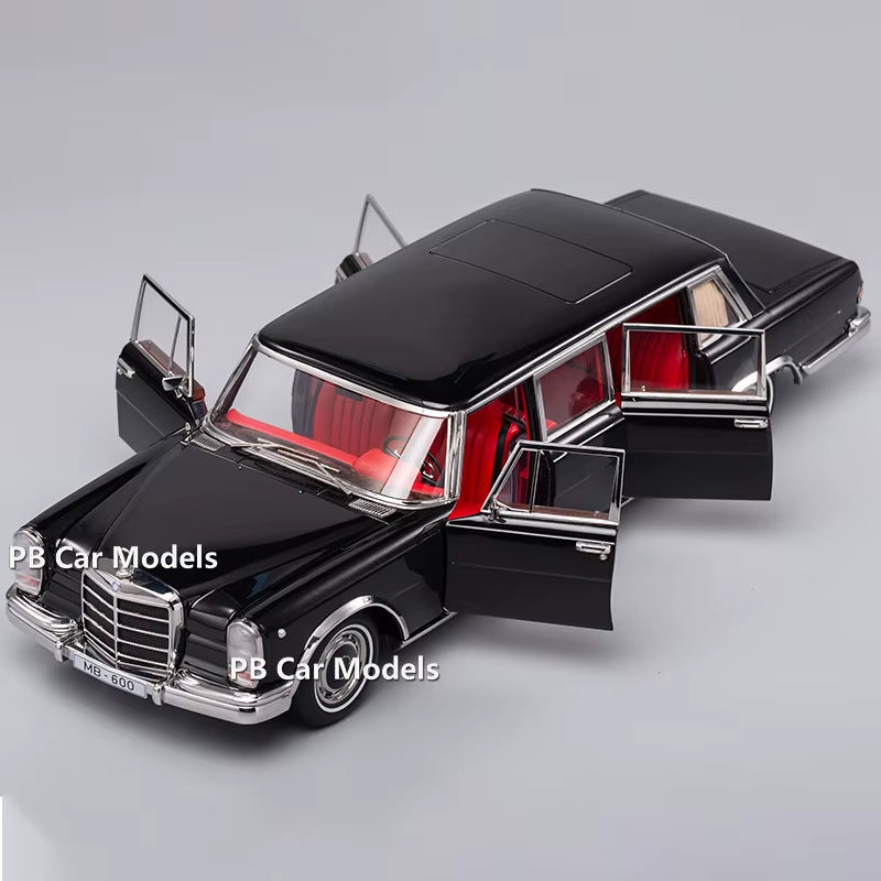 Kengfei 1:18 Pullman W100 600 Alloy Car Model Collection Car Model+Small Gift